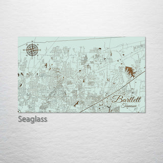 Bartlett, Tennessee Street Map