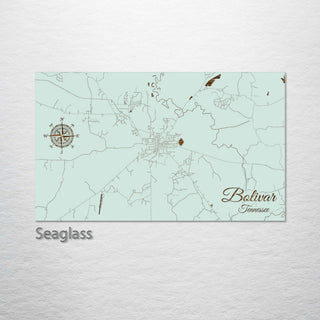 Bolivar, Tennessee Street Map