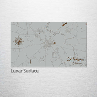Bolivar, Tennessee Street Map