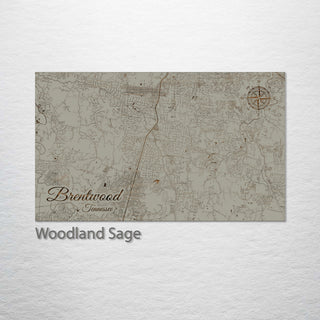 Brentwood, Tennessee Street Map