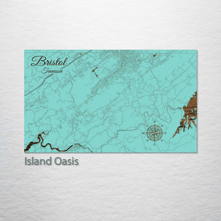 Bristol, Tennessee Street Map