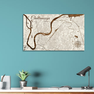 Chattanooga, Tennessee Street Map