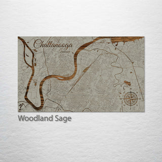 Chattanooga, Tennessee Street Map