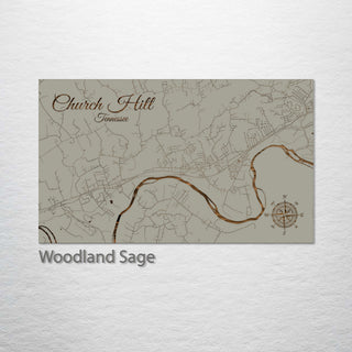 Church Hill, Tennessee Street Map