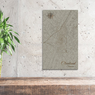 Cleveland, Tennessee Street Map