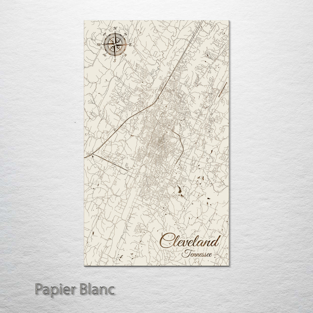 Cleveland, Tennessee Street Map