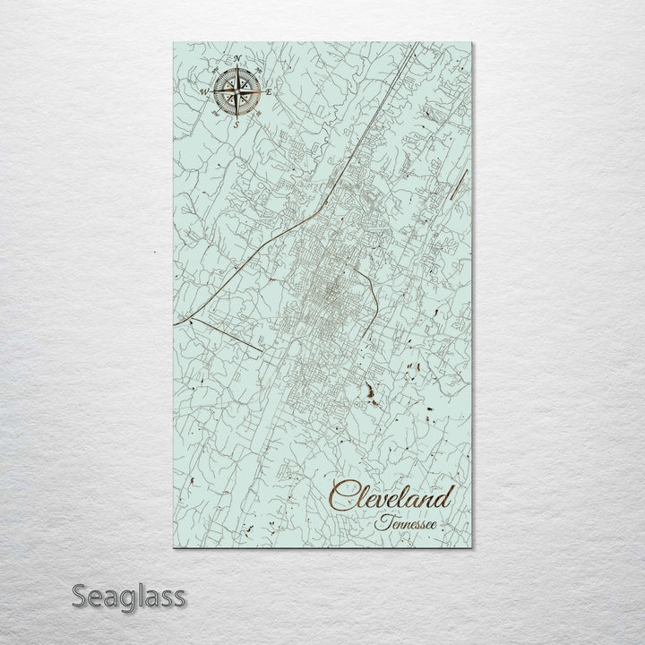 Cleveland, Tennessee Street Map