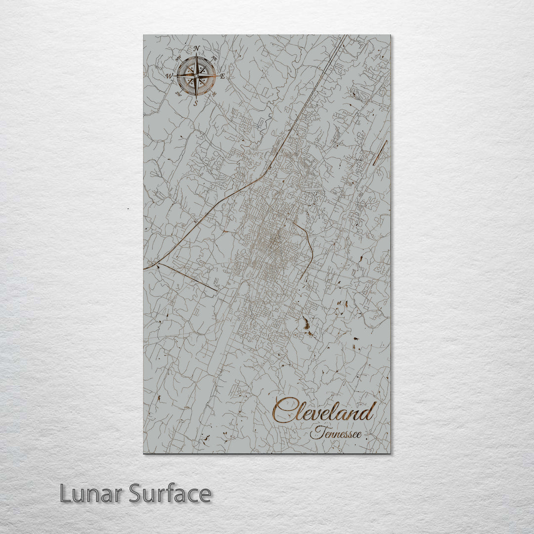 Cleveland, Tennessee Street Map