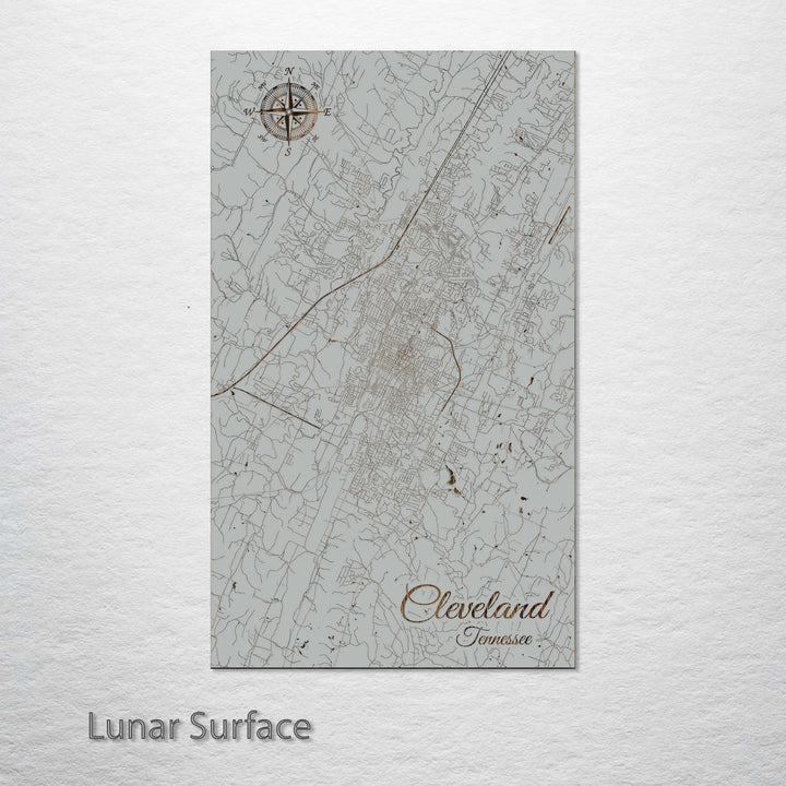 Cleveland, Tennessee Street Map