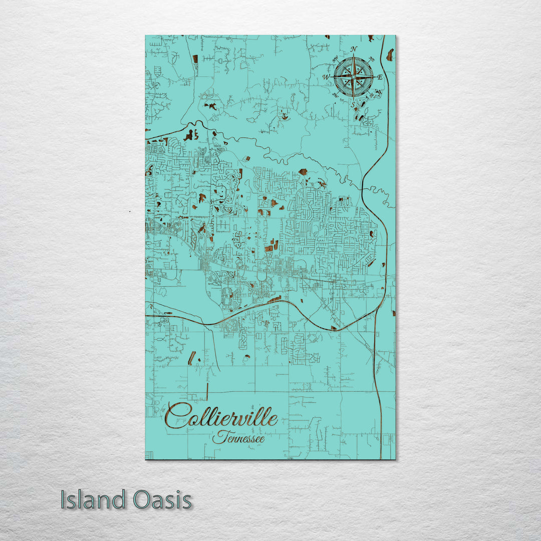 Collierville, Tennessee Street Map