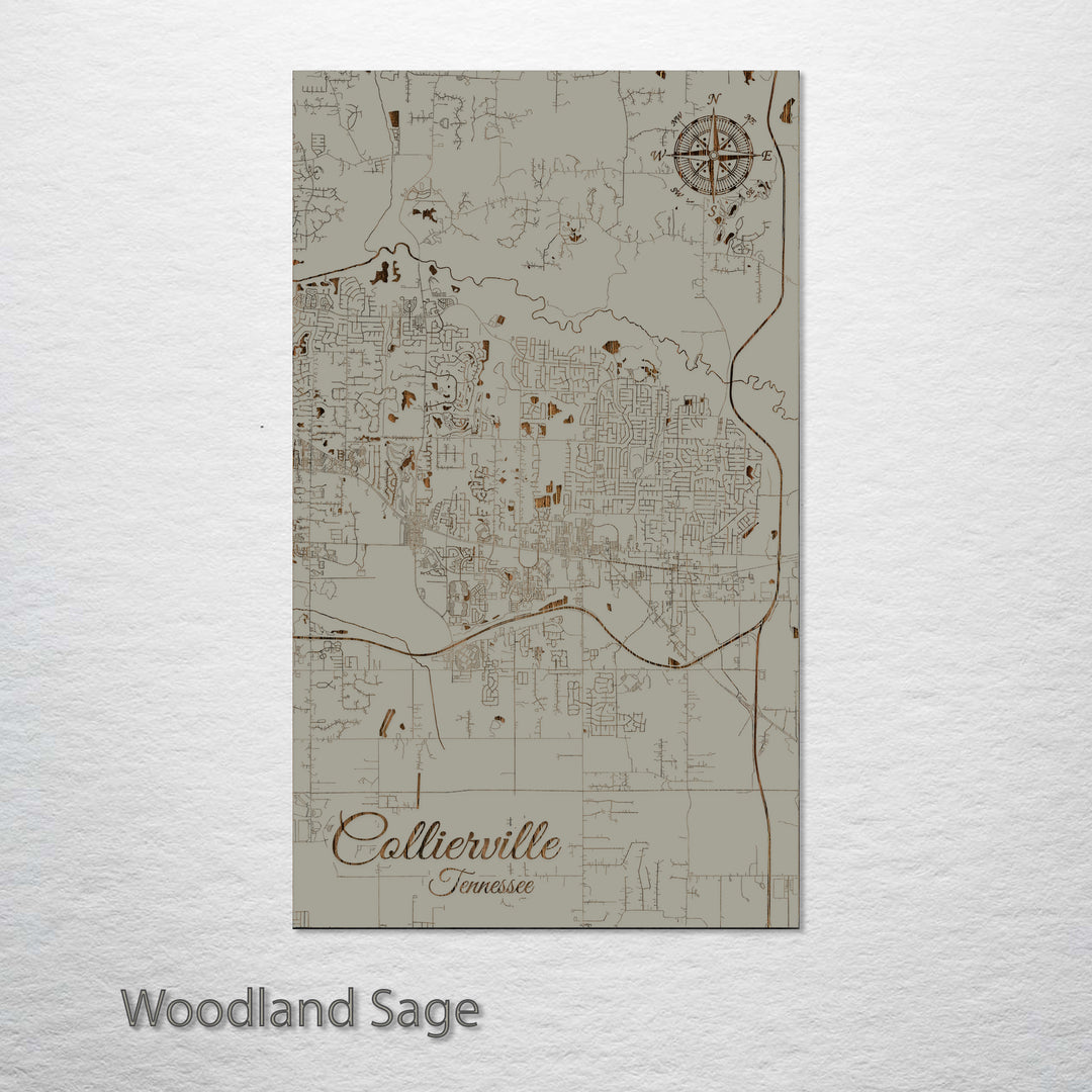 Collierville, Tennessee Street Map