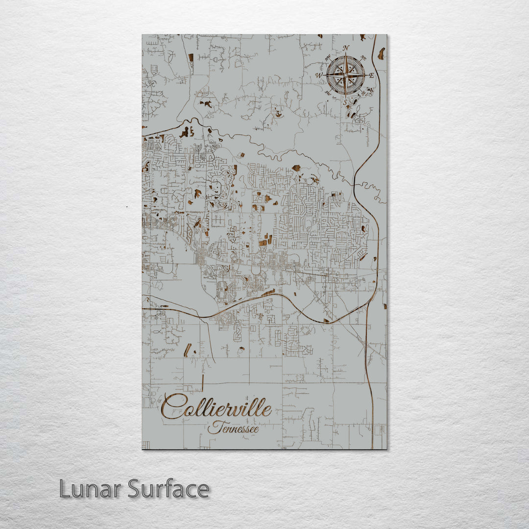 Collierville, Tennessee Street Map