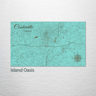 Cookeville, Tennessee Street Map