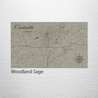 Cookeville, Tennessee Street Map