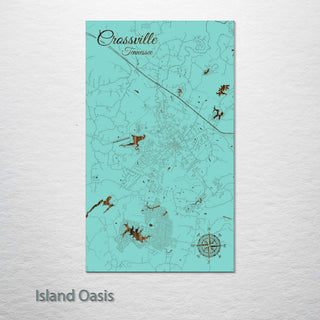 Crossville, Tennessee Street Map