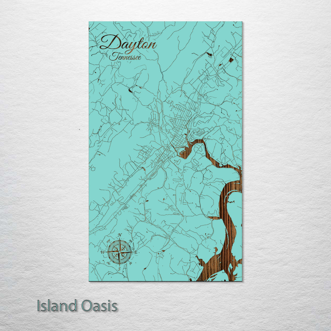 Dayton, Tennessee Street Map