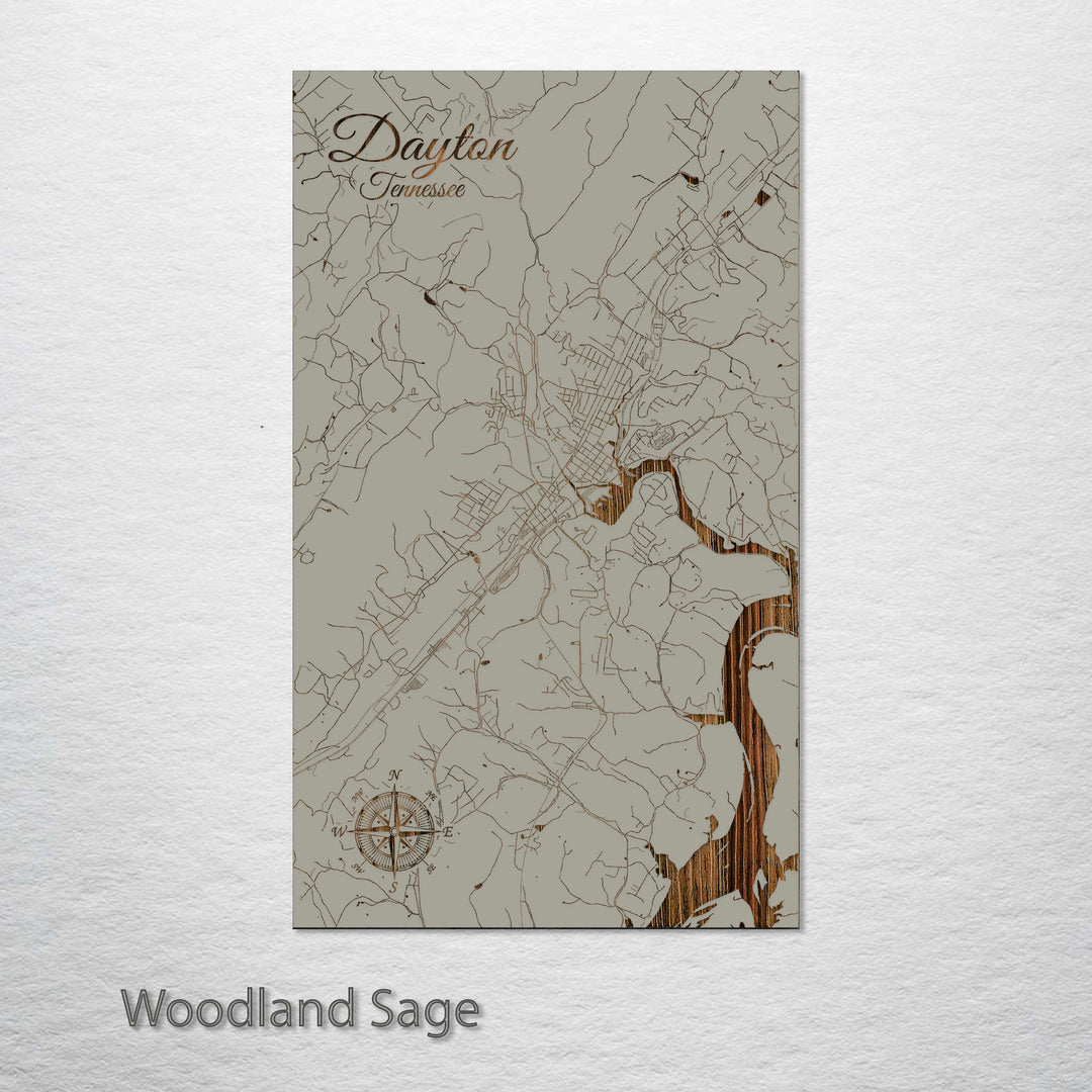 Dayton, Tennessee Street Map