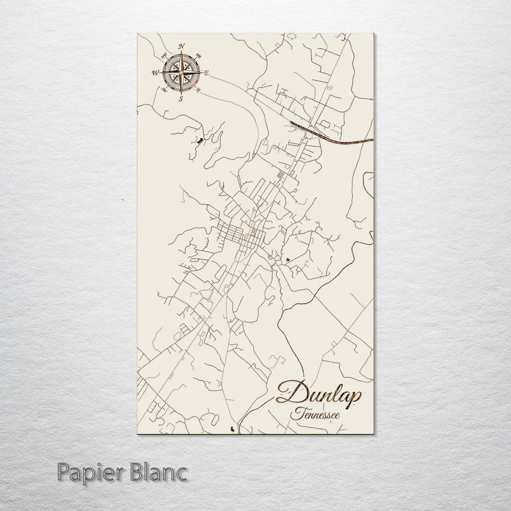 Dunlap, Tennessee Street Map