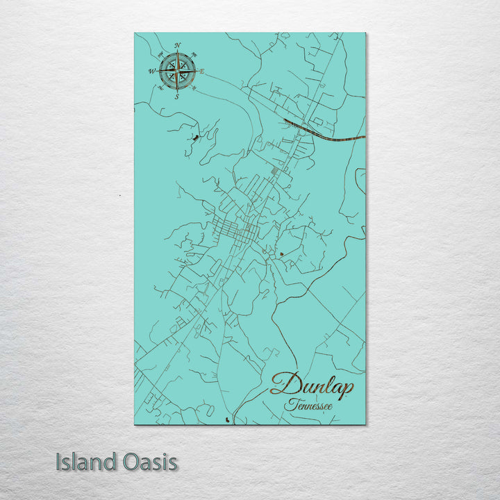 Dunlap, Tennessee Street Map