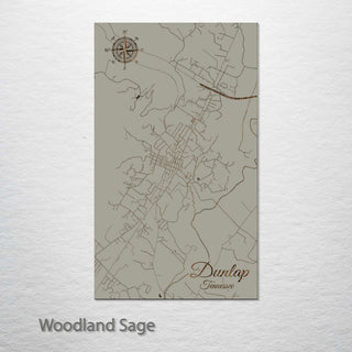 Dunlap, Tennessee Street Map