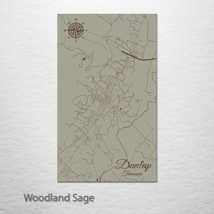 Dunlap, Tennessee Street Map
