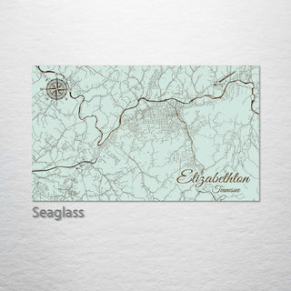 Elizabethton, Tennessee Street Map
