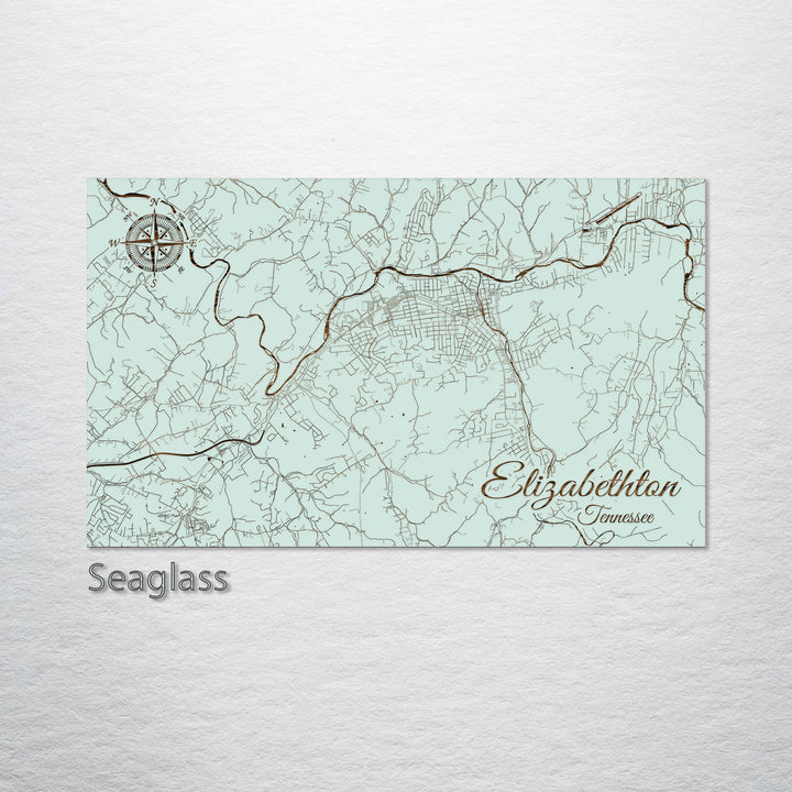 Elizabethton, Tennessee Street Map