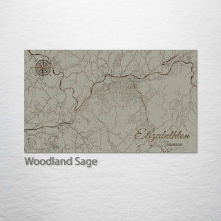 Elizabethton, Tennessee Street Map