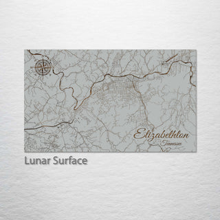 Elizabethton, Tennessee Street Map