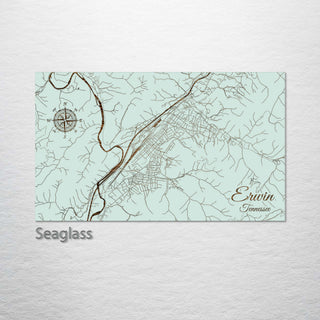Erwin, Tennessee Street Map