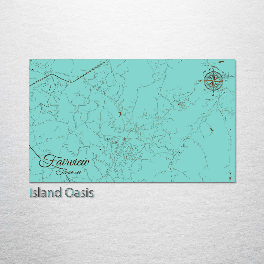 Fairview, Tennessee Street Map