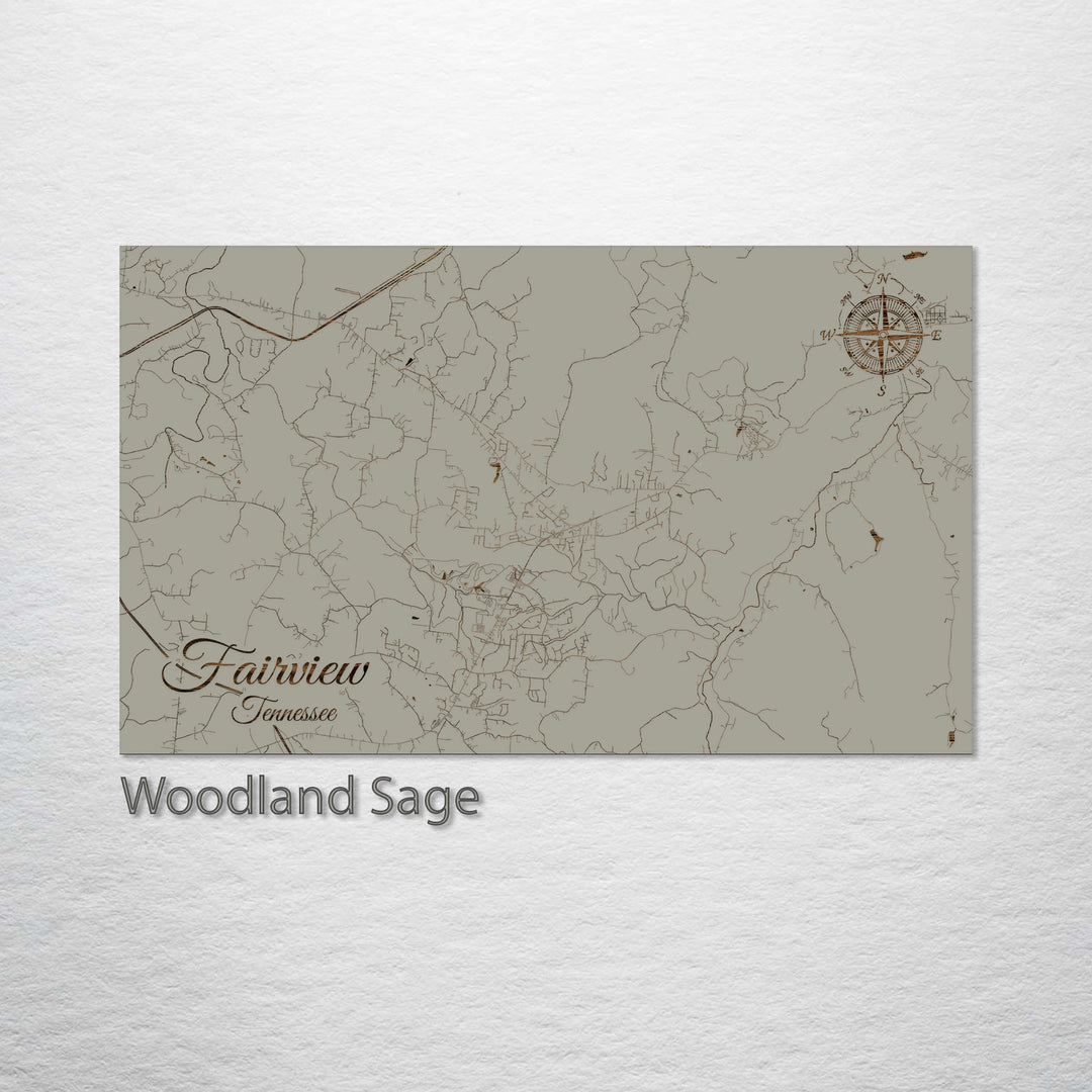 Fairview, Tennessee Street Map