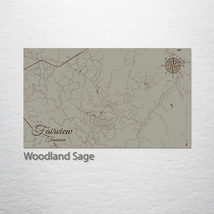 Fairview, Tennessee Street Map