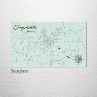 Fayetteville, Tennessee Street Map