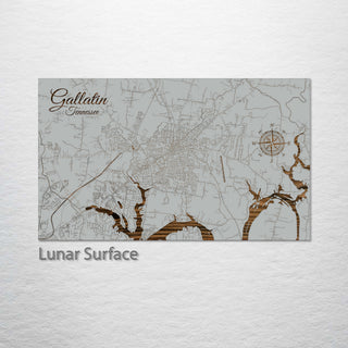 Gallatin, Tennessee Street Map
