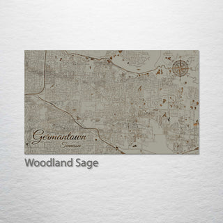 Germantown, Tennessee Street Map