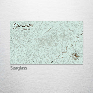 Greeneville, Tennessee Street Map