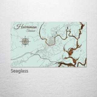 Harriman, Tennessee Street Map