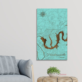 Hendersonville, Tennessee Street Map