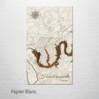 Hendersonville, Tennessee Street Map