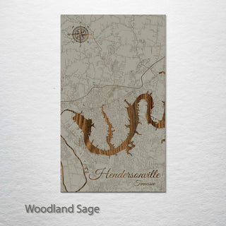 Hendersonville, Tennessee Street Map