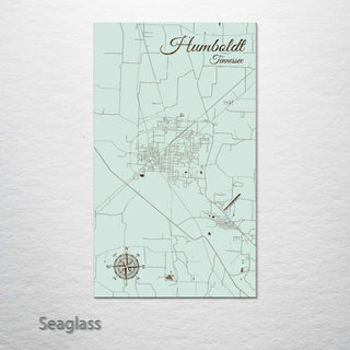 Humboldt, Tennessee Street Map