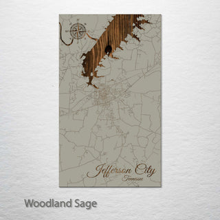 Jefferson City, Tennessee Street Map