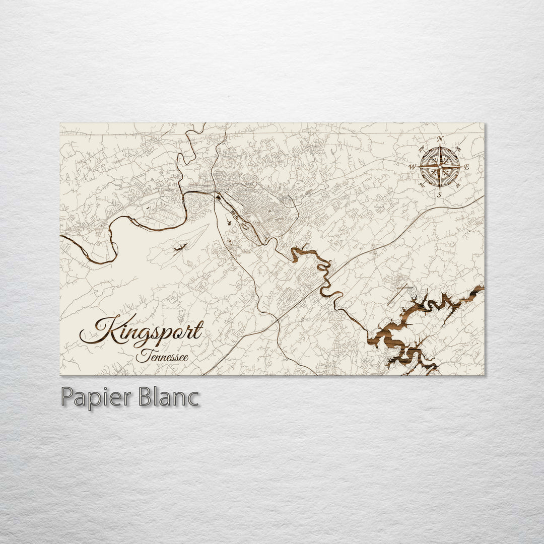 Kingsport, Tennessee Street Map