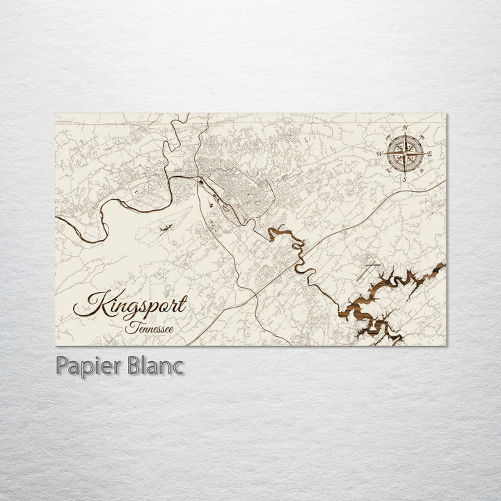 Kingsport, Tennessee Street Map