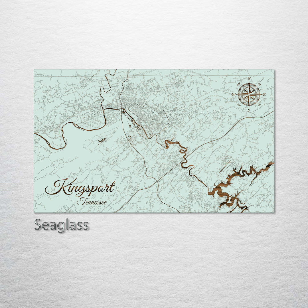 Kingsport, Tennessee Street Map