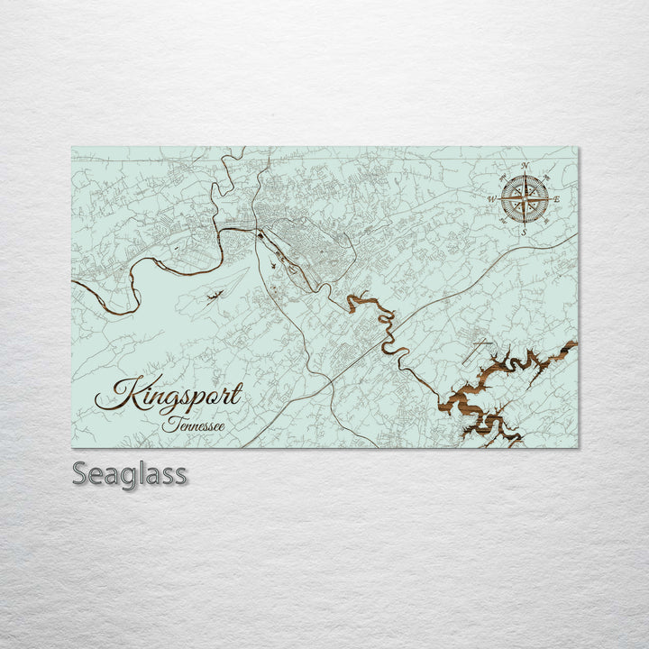 Kingsport, Tennessee Street Map