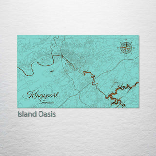 Kingsport, Tennessee Street Map