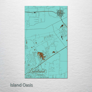 Lakeland, Tennessee Street Map