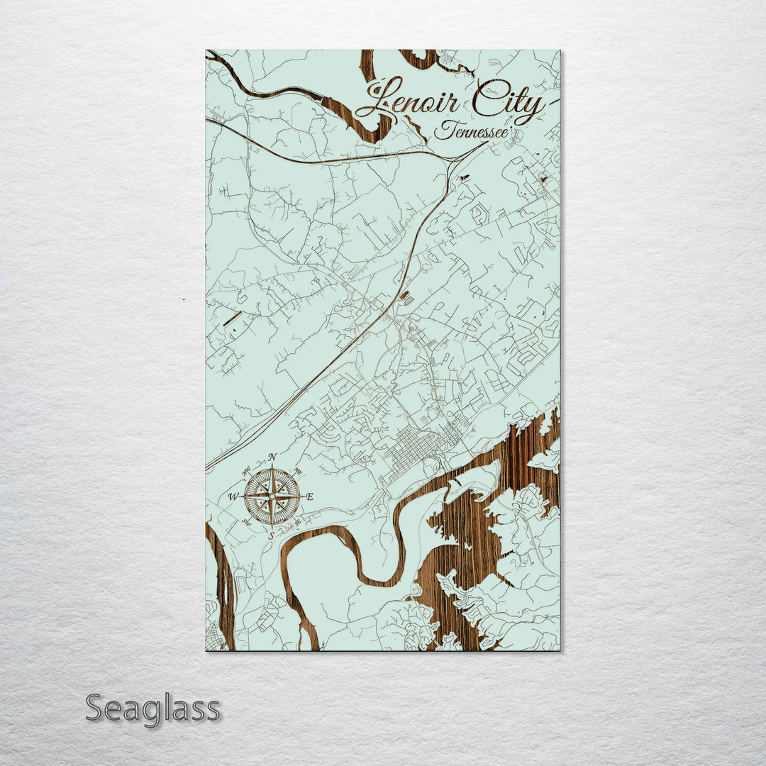 Lenoir City, Tennessee Street Map